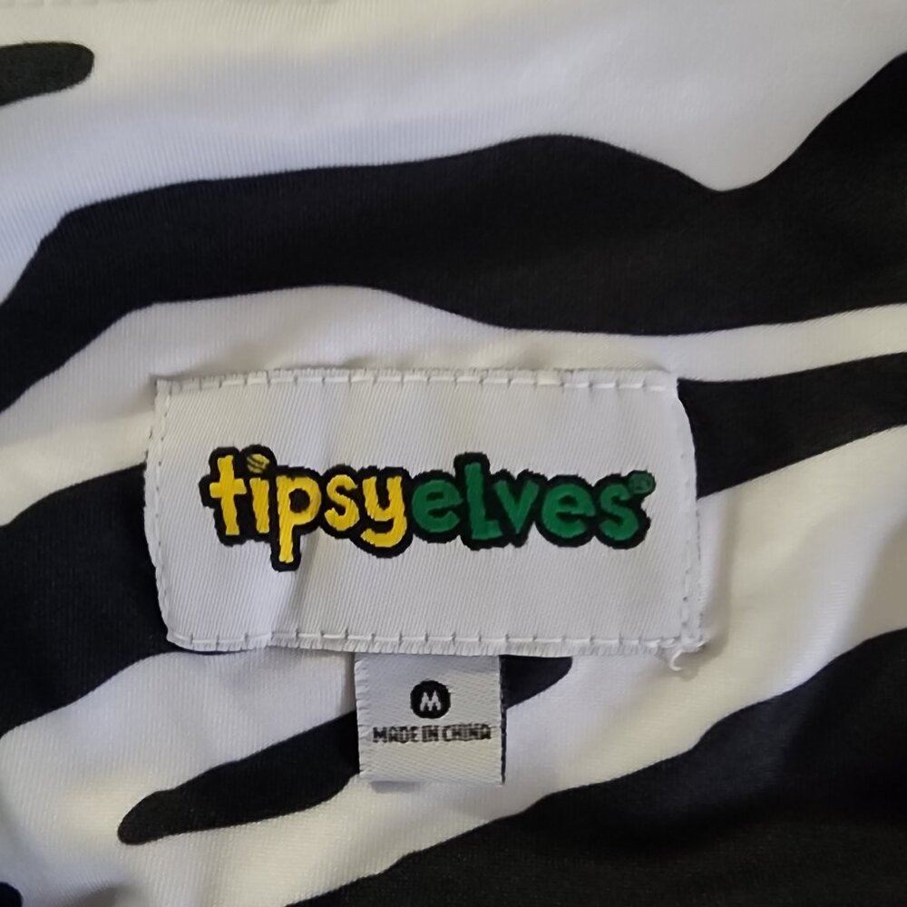 💖HP💖 Tipsy Elves Zebra Print High Waisted Leggings | M - Picture 5 of 8